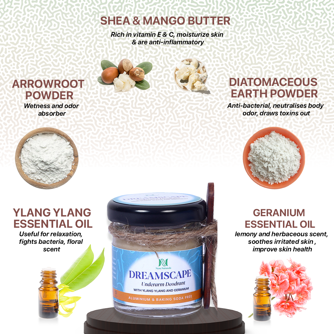 Dreamscape Deodorant Cream