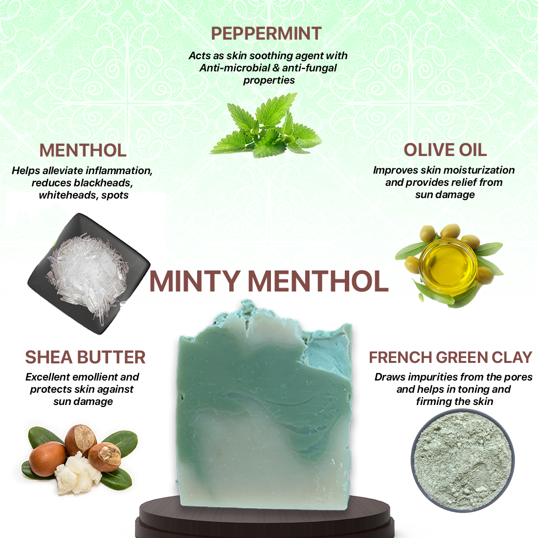 Minty Menthol Soap