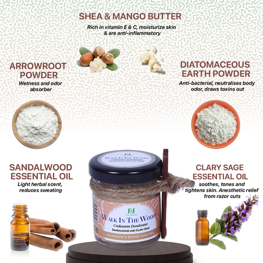 Walk In The Woods Deodorant Cream