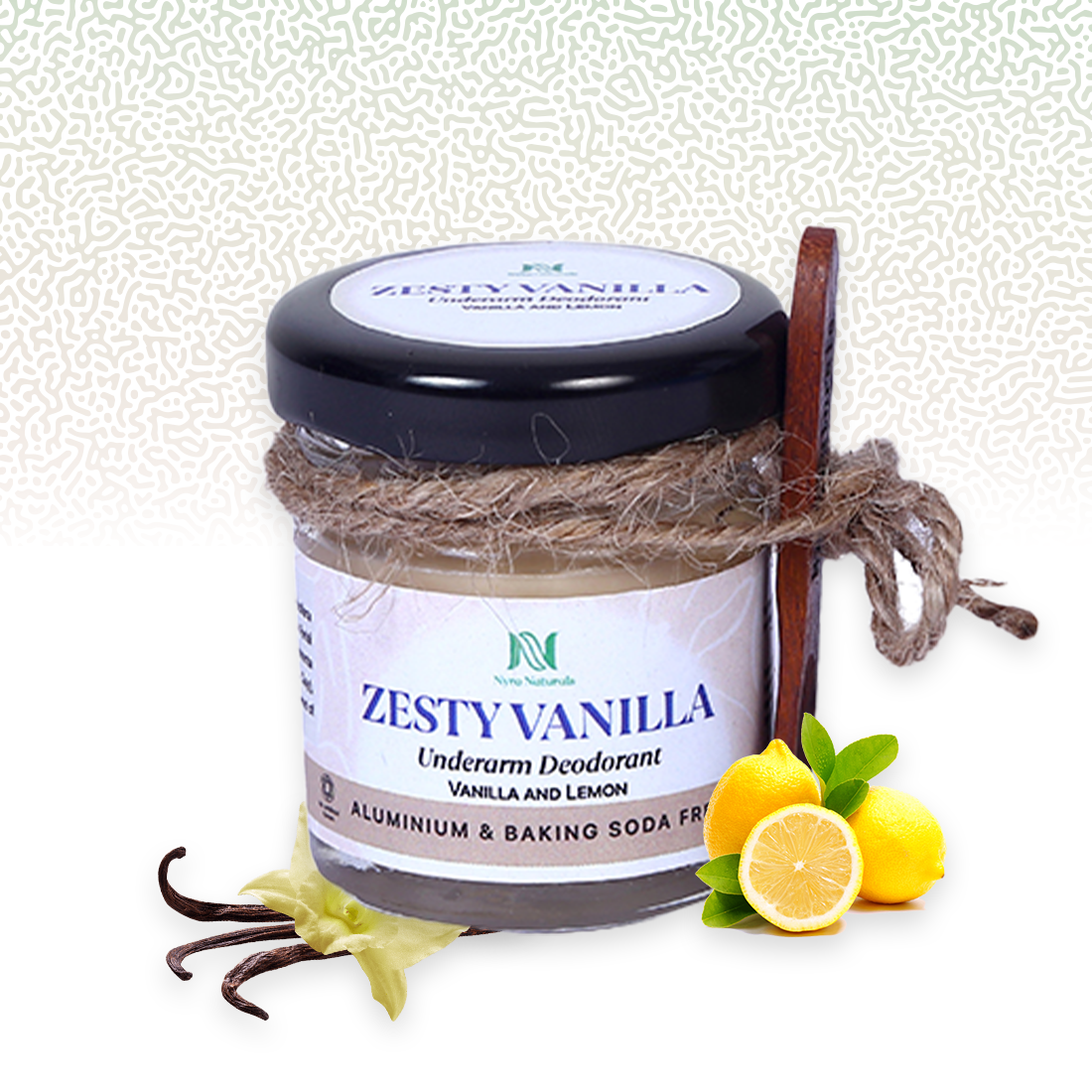 Zesty Vanilla Deodorant Cream
